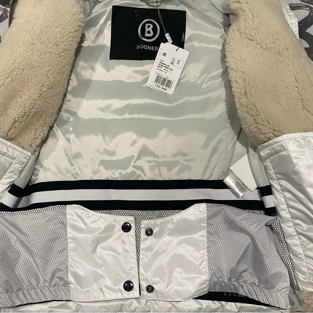 Rare Bogner Riana-LD Women’s Shearling Jacket M - Picture 9 of 16